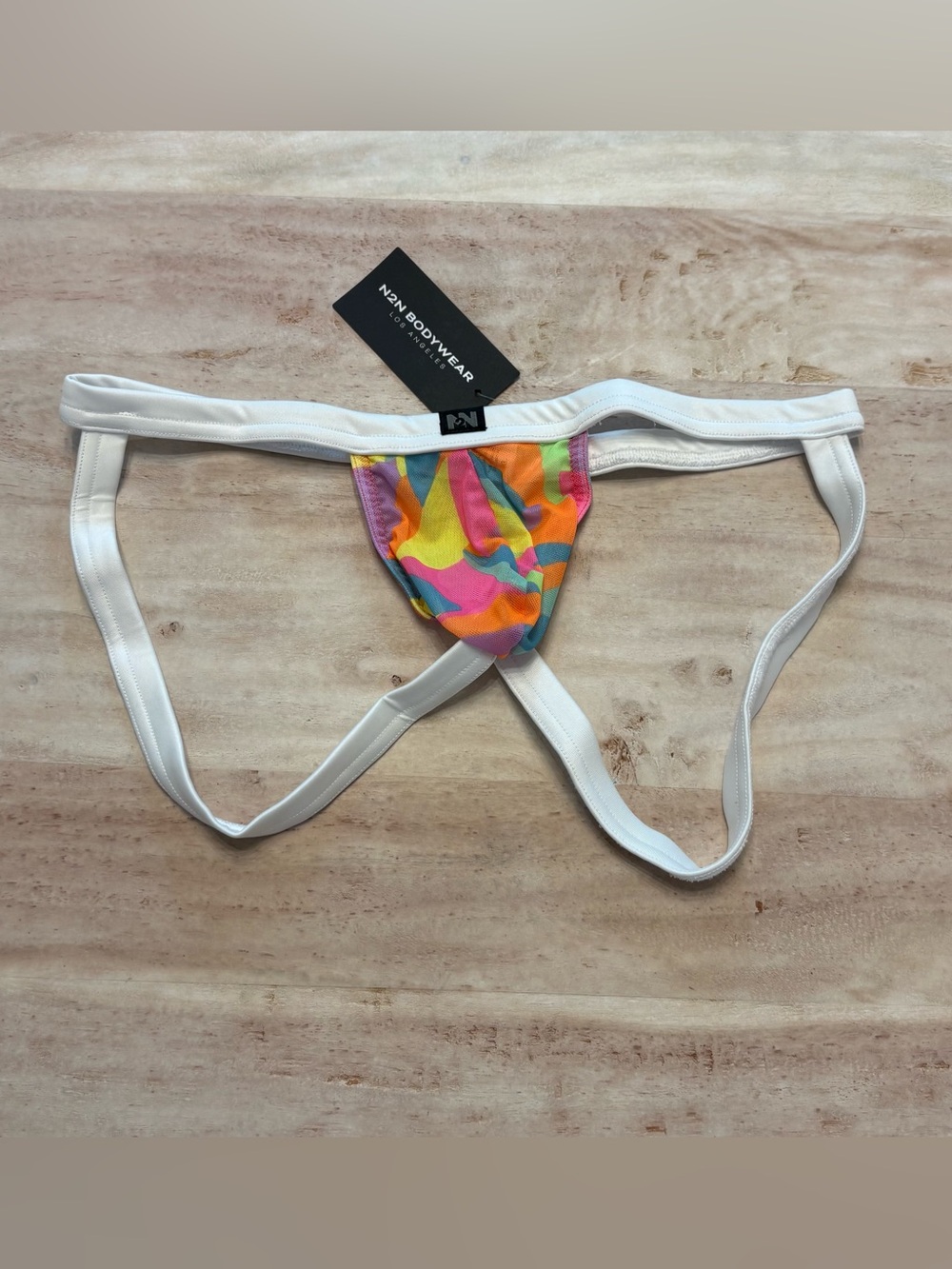 N2N BODYWEAR Groove X Semi Sheer Jock Jockstrap Underwear